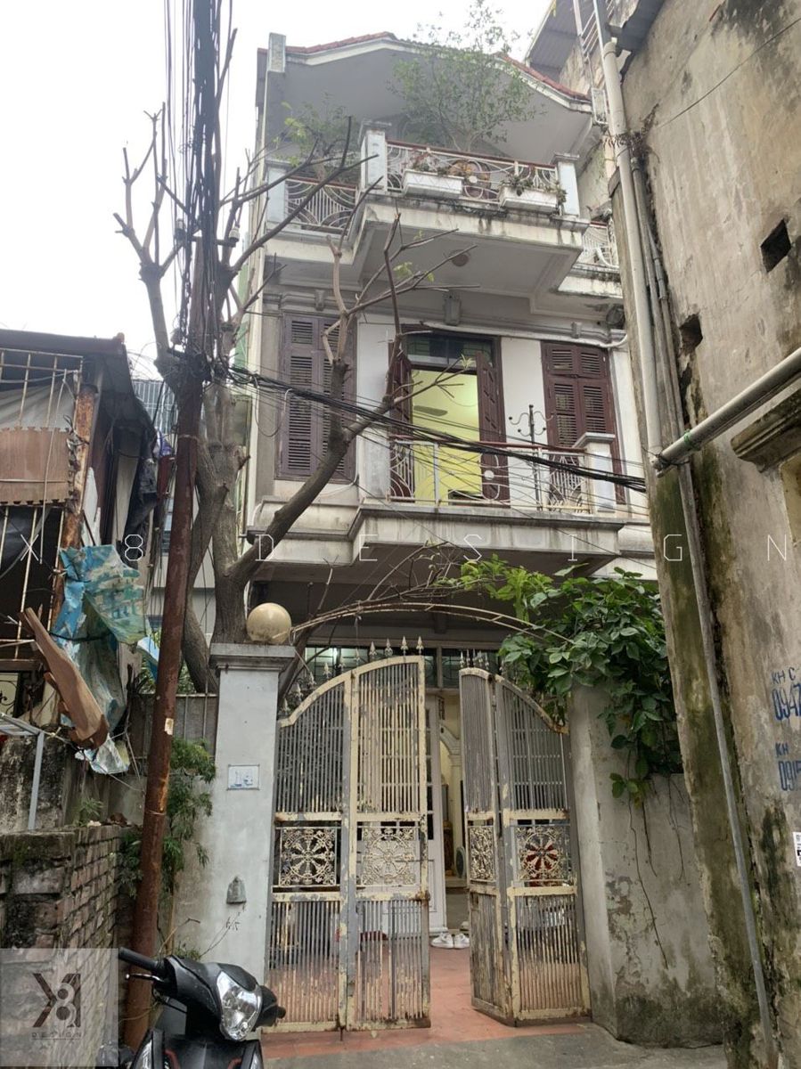 Hiện trạng nhà phố cũ anh Châu trước khi cải tạo