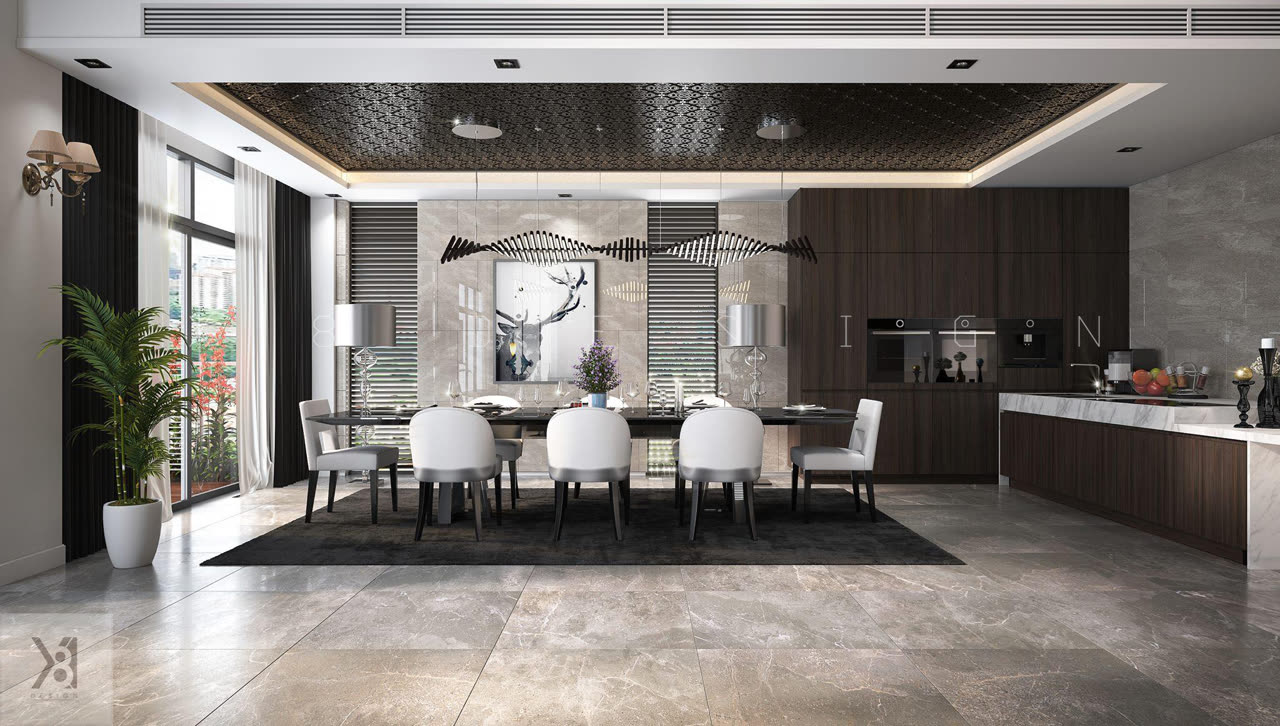Công trình nhà trọn gói tại quận Hoàng Mai do Tình KTS thực hiện