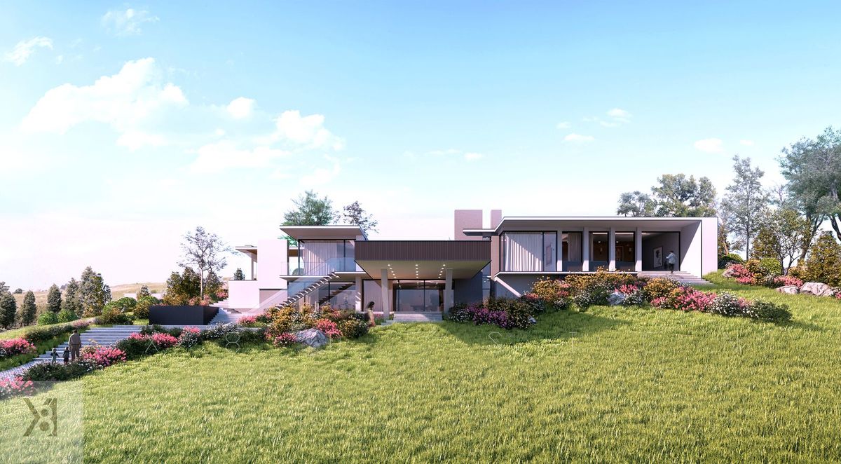 Biệt thự nghỉ dưỡng sườn đồi phương án X8Design