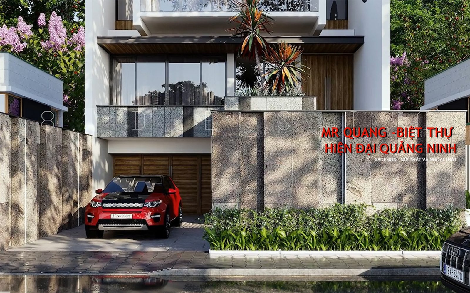 Thiết kế biệt thự hiện đại Quảng Ninh - X8DESIGN