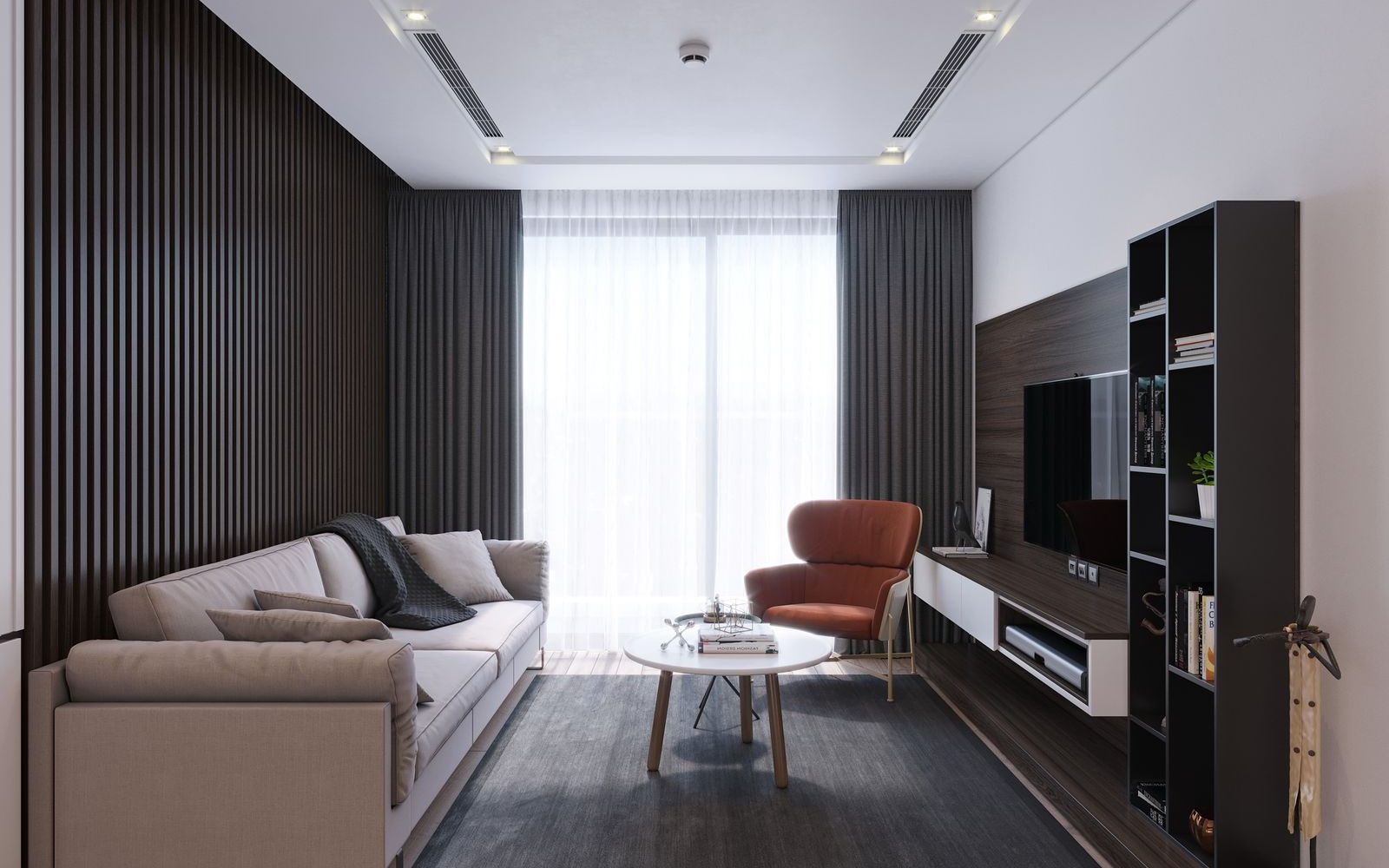 Thiết kế nội thất căn hộ Vinhomes phong cách hiện đại trẻ trung - X8DESIGN