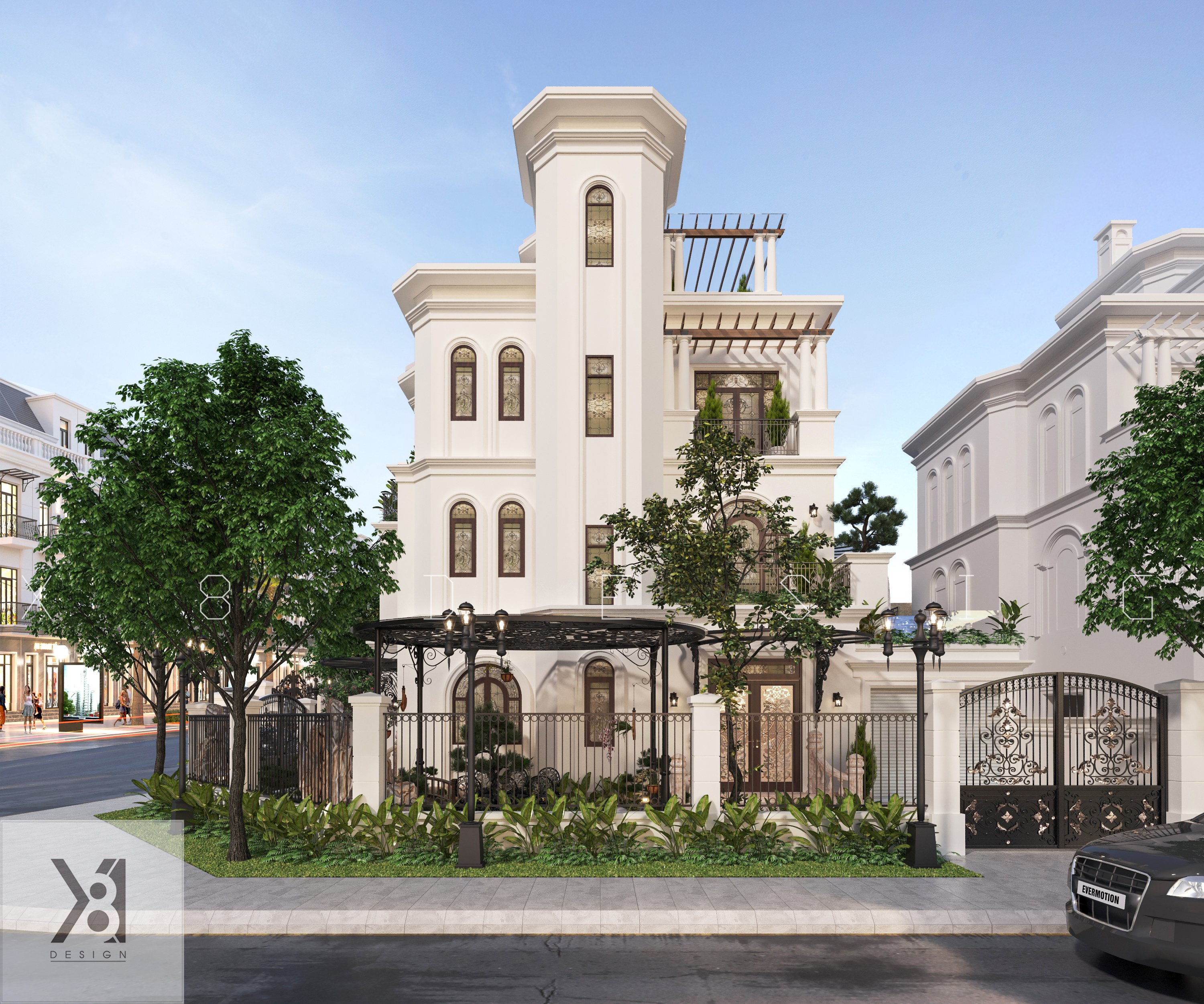 Thiết kế biệt thự Vinhomes Ocean Park - X8DESIGN