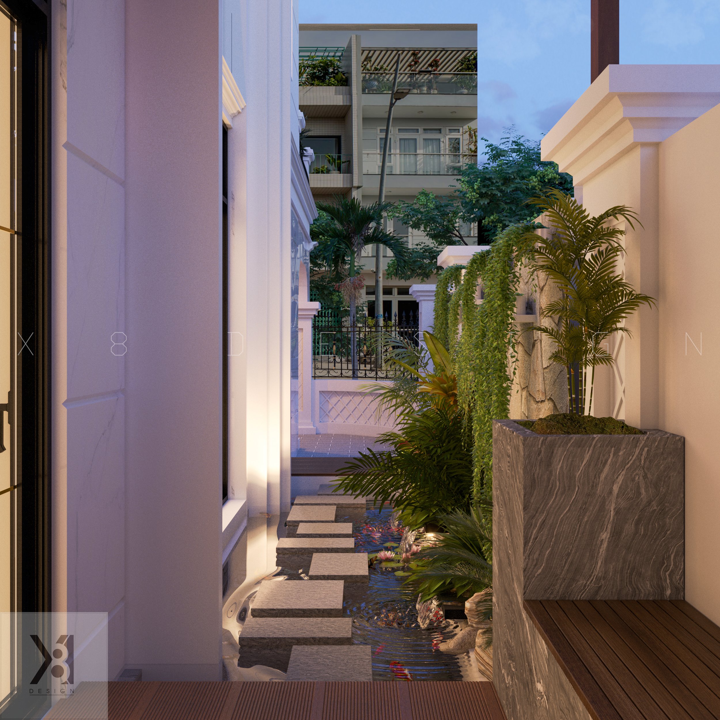 Thiết kế biệt thự Nguyễn Đức Cảnh - X8DESIGN