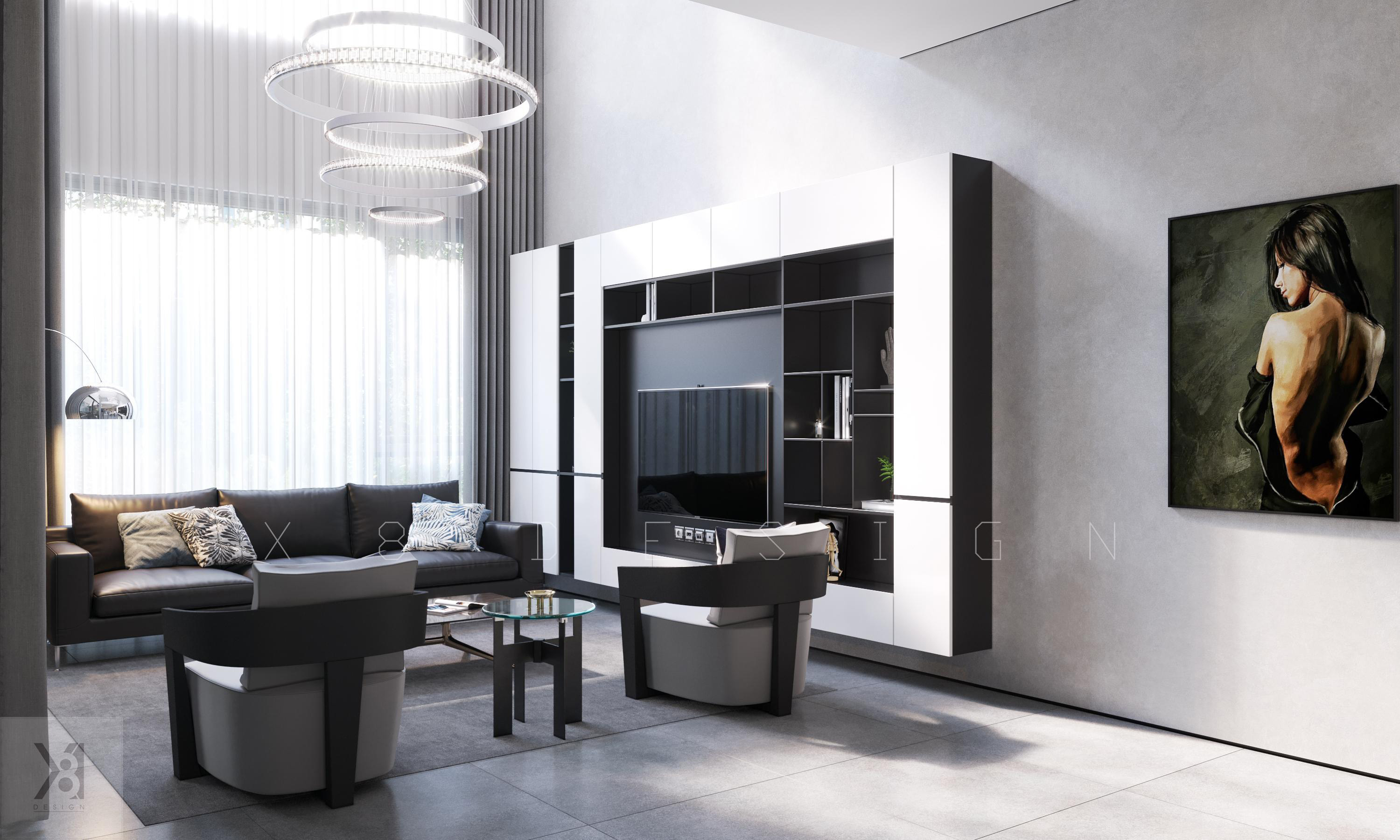 Thiết kế nội thất biệt thự Quảng Ninh - X8DESIGN