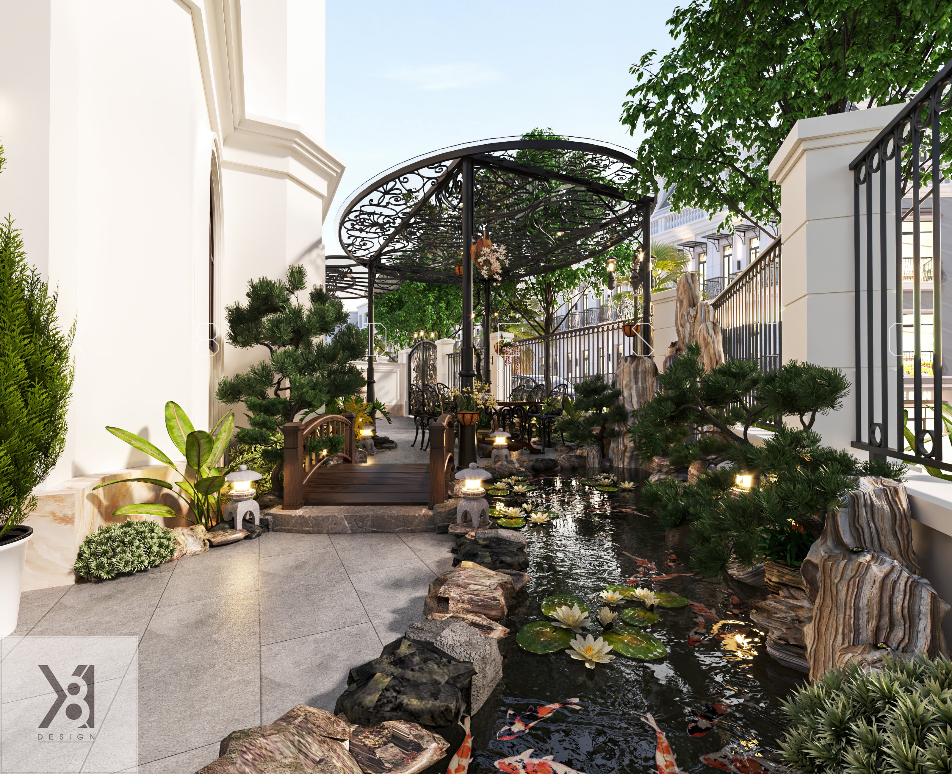 Nội thất biệt thự Vinhomes Ocean Park - X8DESIGN