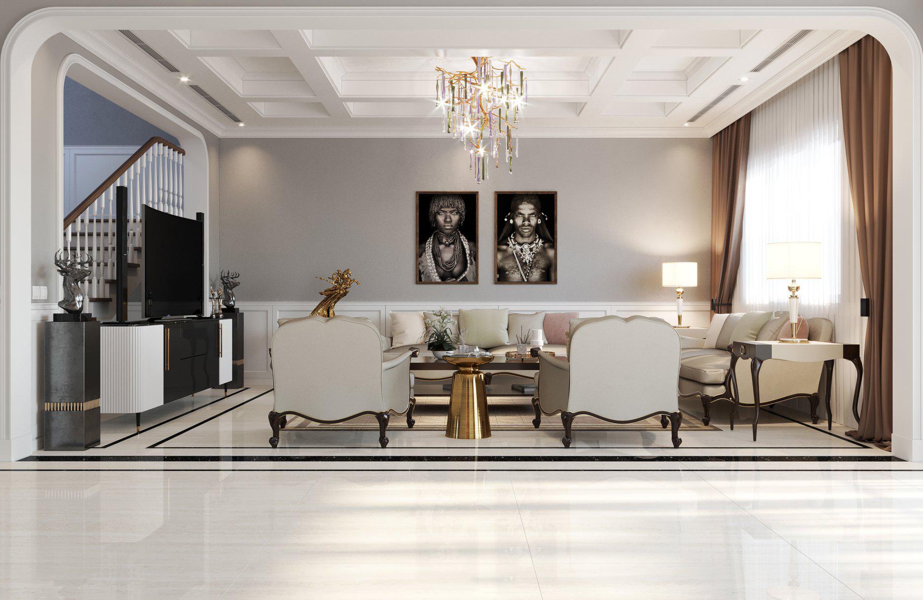 Thiết kế biệt thự Q7 - X8DESIGN