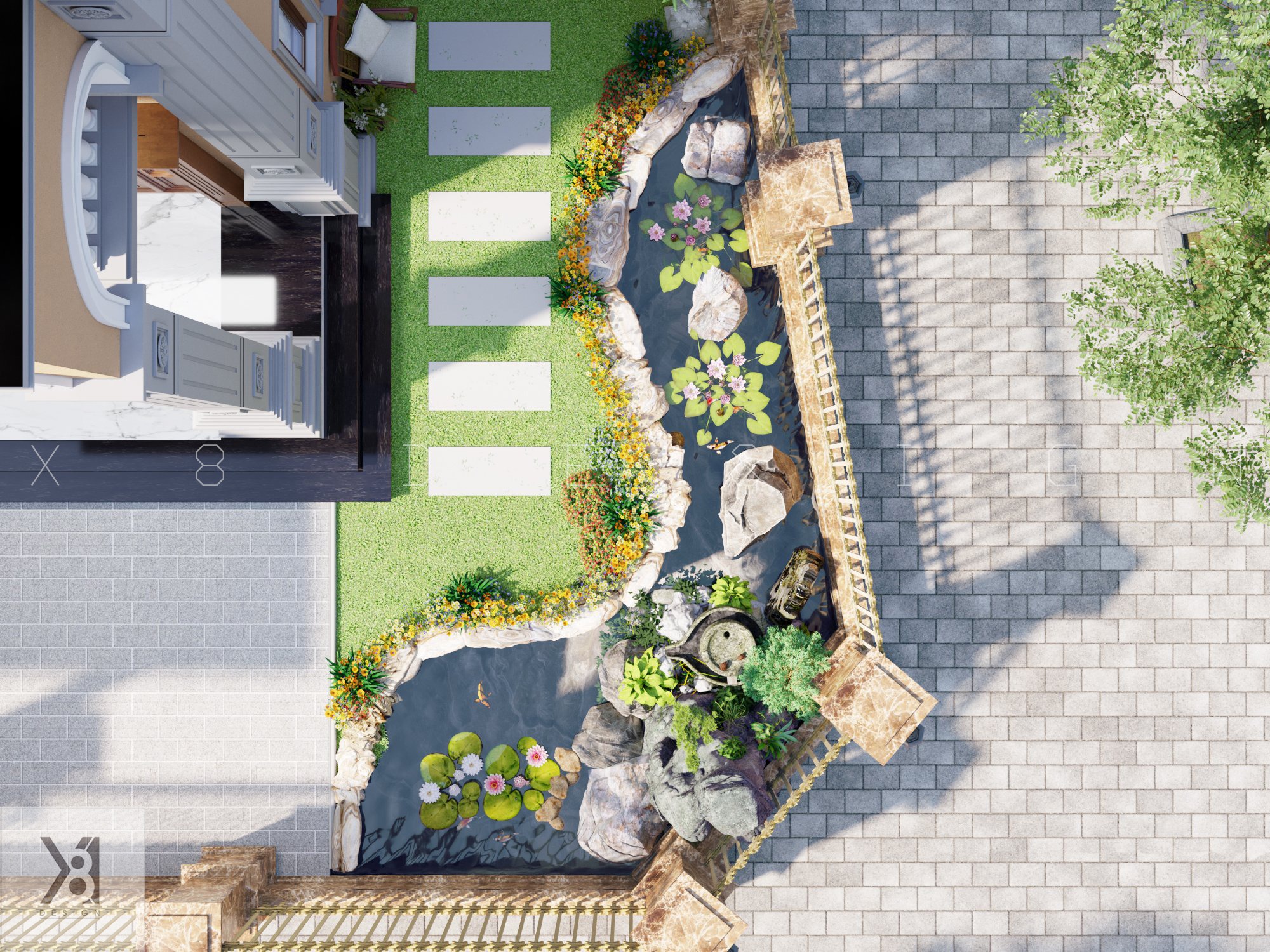 Thiết kế biệt thự Quảng Ninh - X8DESIGN