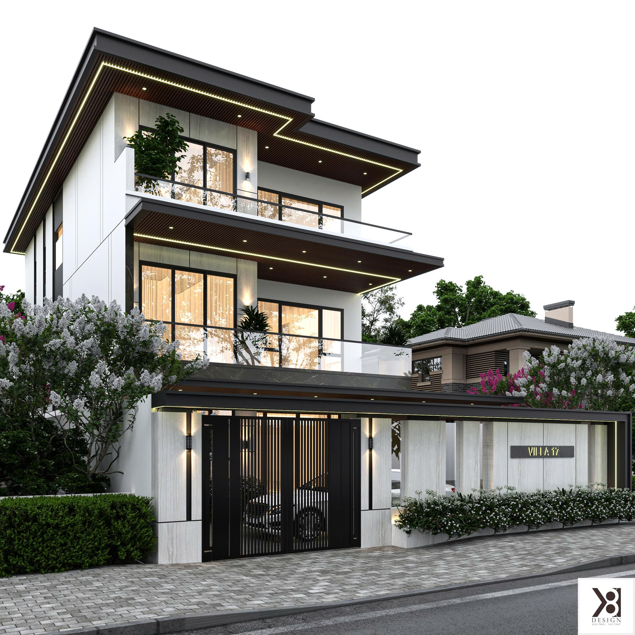 Thiết kế biệt thự hiện đại Villa Quảng Yên - X8DESIGN
